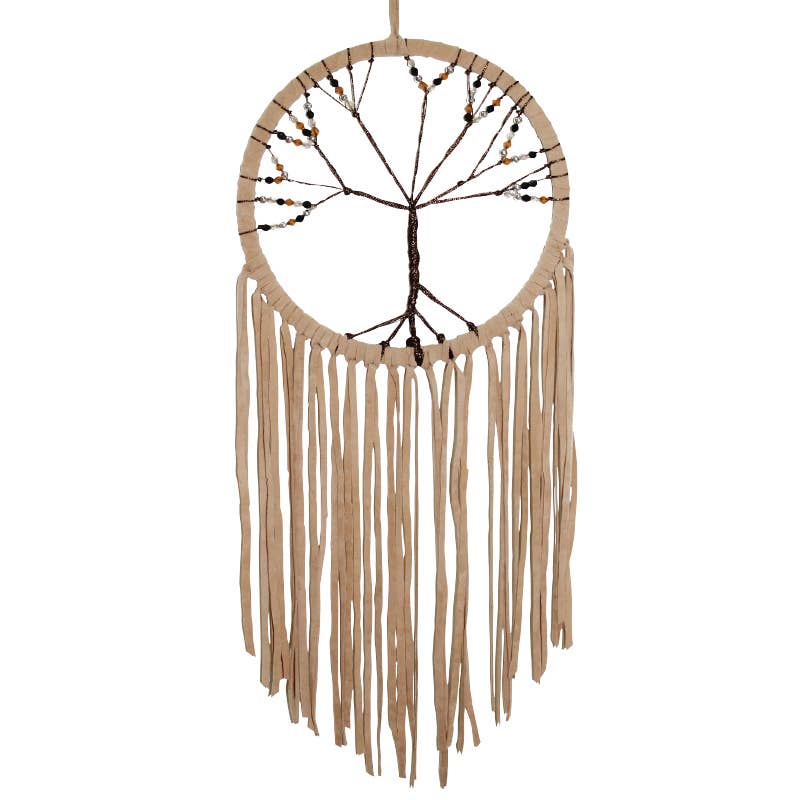 Tan Tree Of Life Dreamcatcher