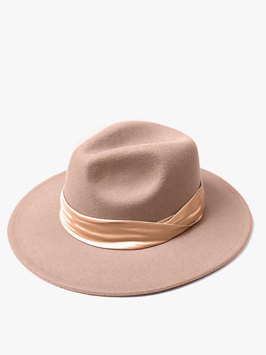 Tilly Fedora Hat – Satin Band Style | HAT2362
