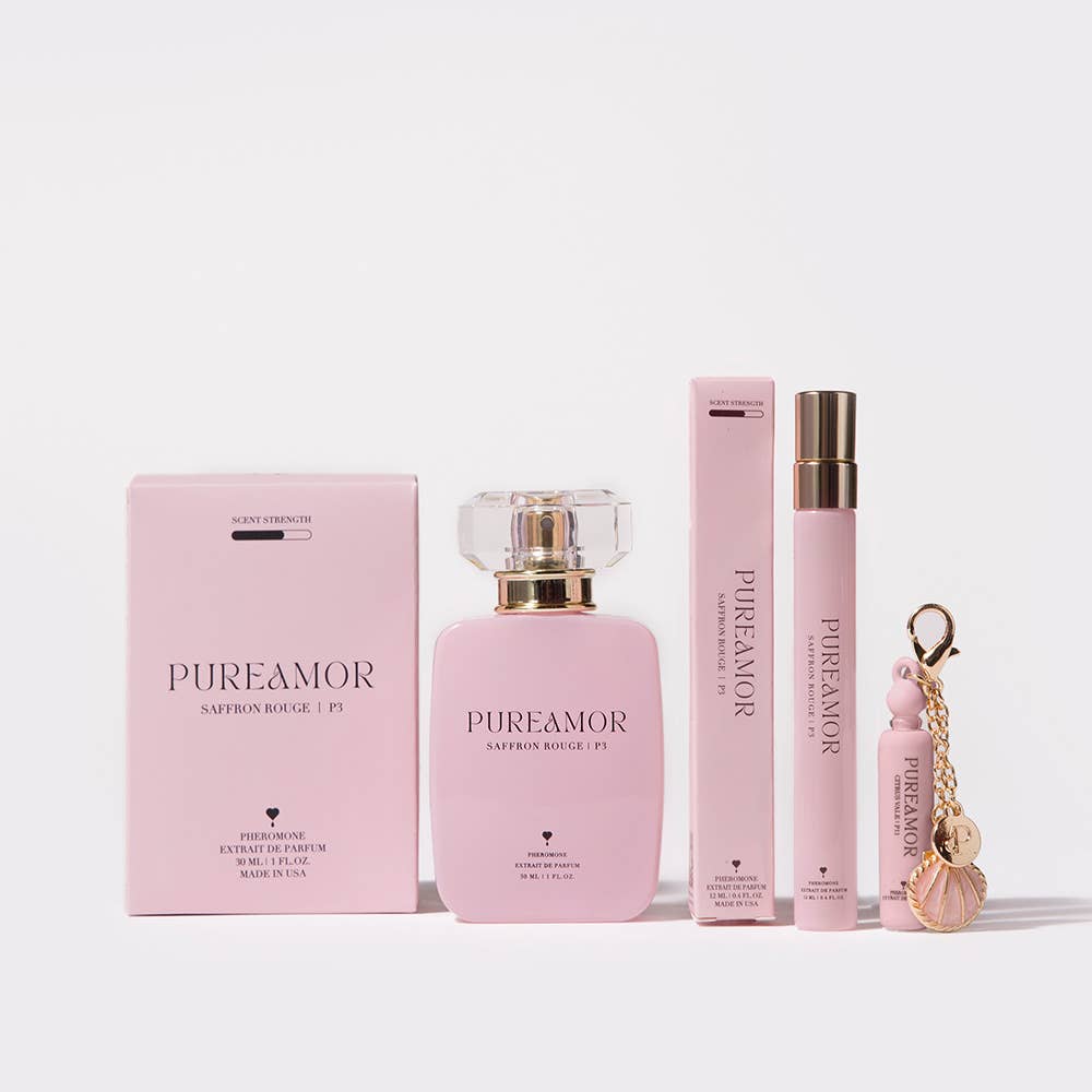 Saffron Rouge | Pheromone Keychain Perfume Oil - 2ml