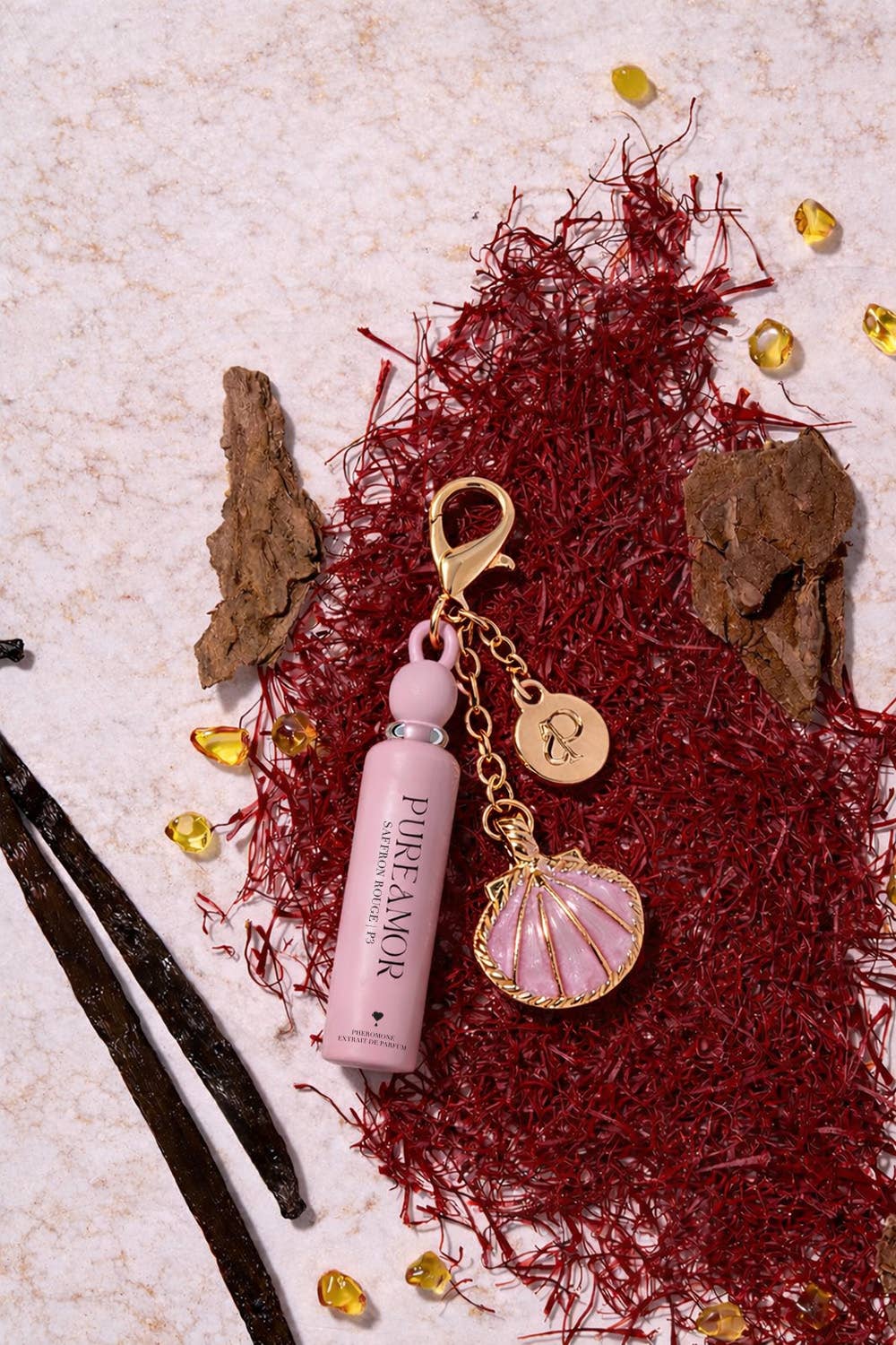 Saffron Rouge | Pheromone Keychain Perfume Oil - 2ml