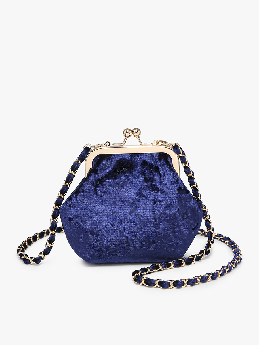 Cleo Velvet Coin Pouch Crossbody | CP2338V
