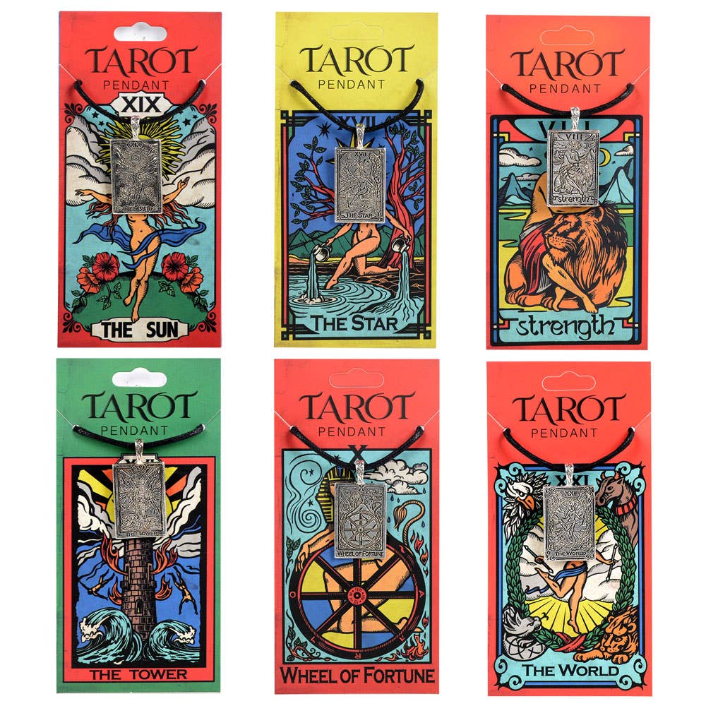 Tarot Necklace on a cotton cord