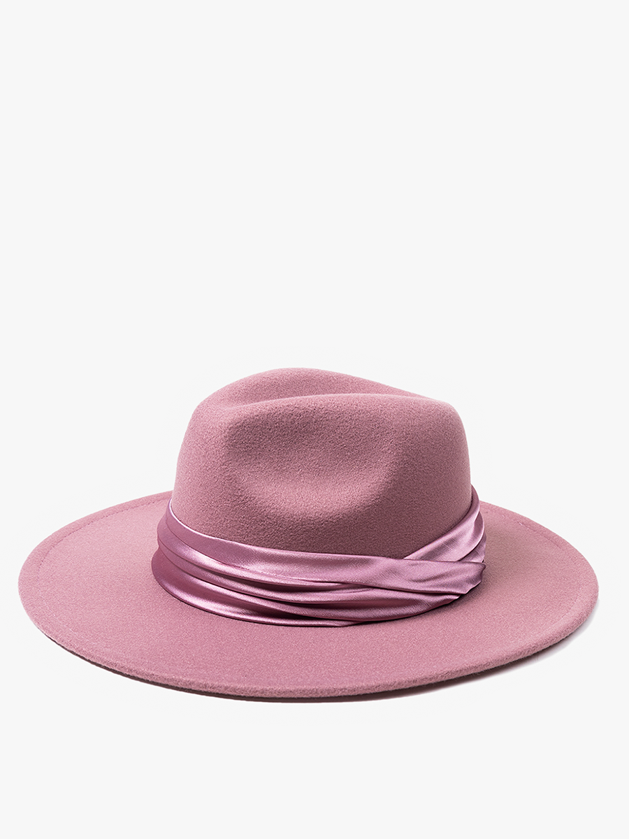 Tilly Fedora Hat – Satin Band Style | HAT2362