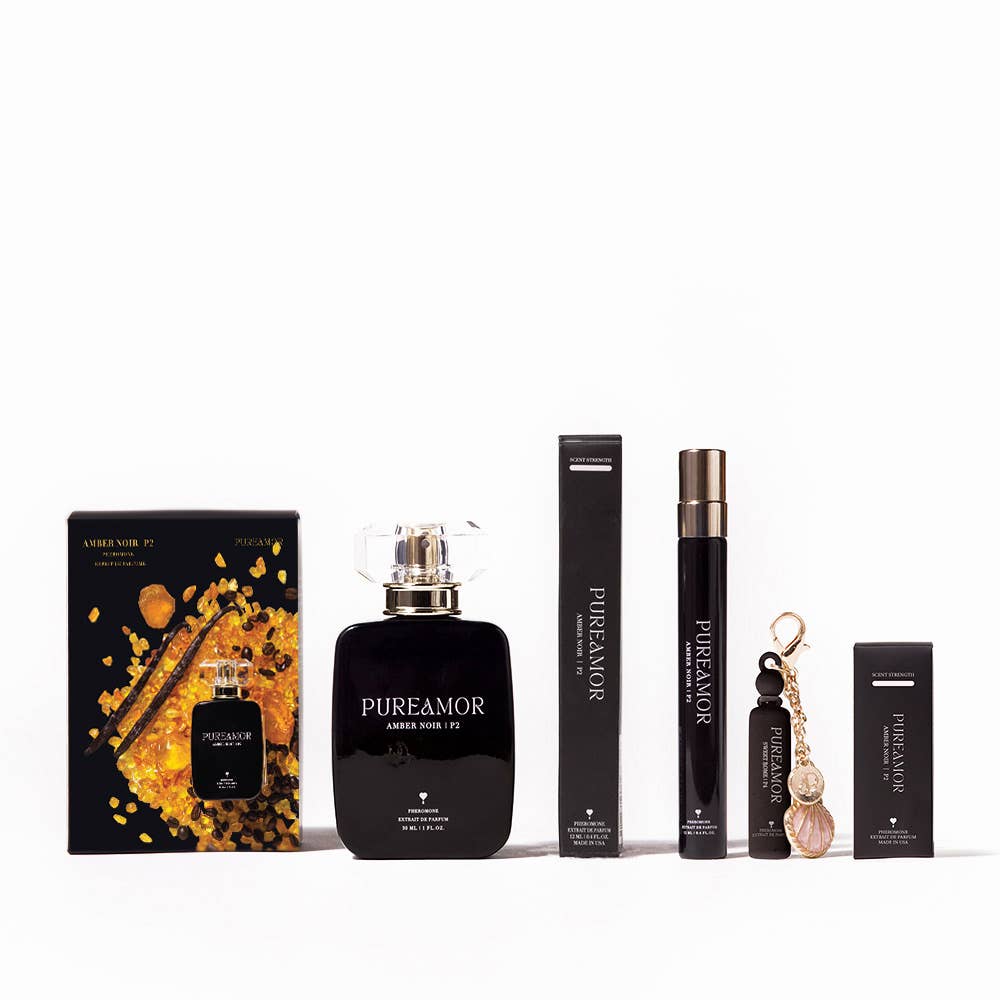 Amber Noir | Pheromone Keychain Perfume Oil - 2ml