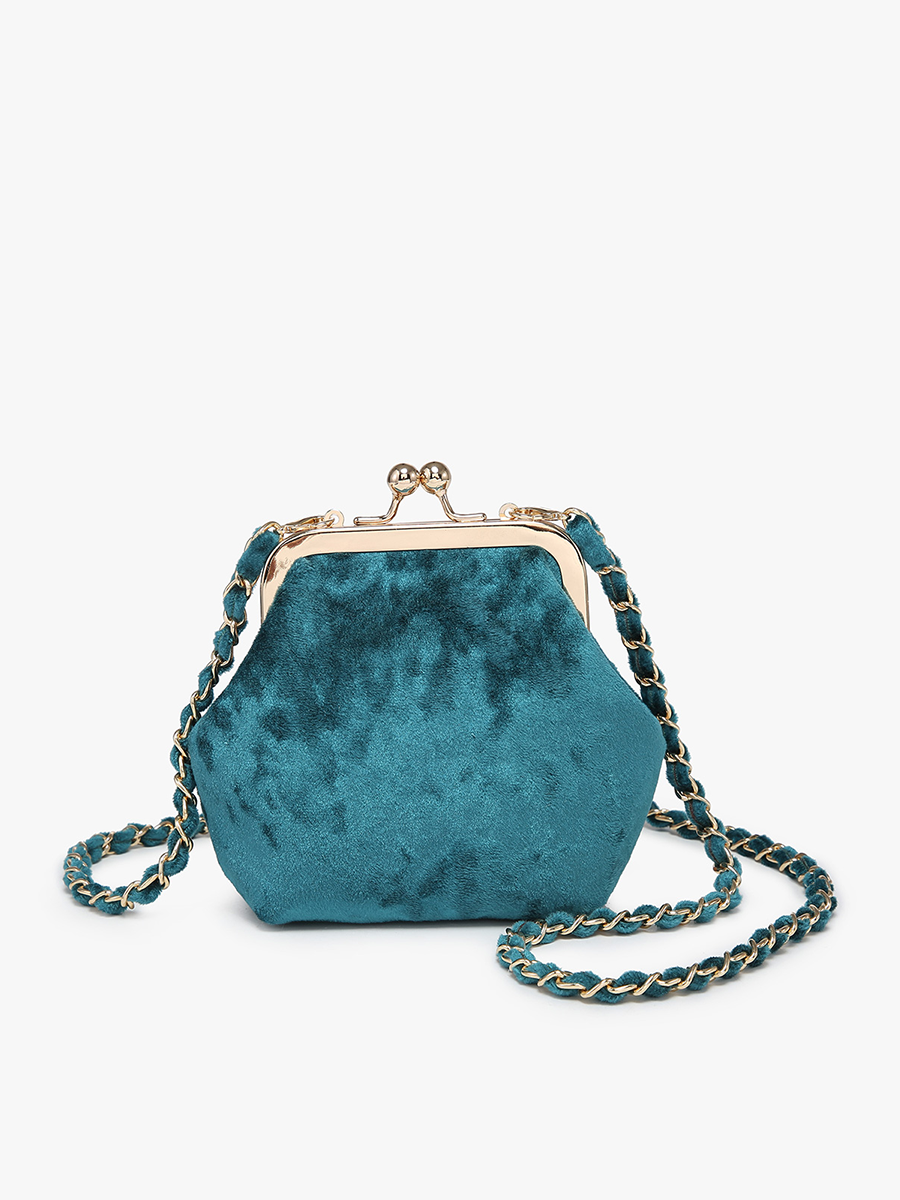 Cleo Velvet Coin Pouch Crossbody | CP2338V
