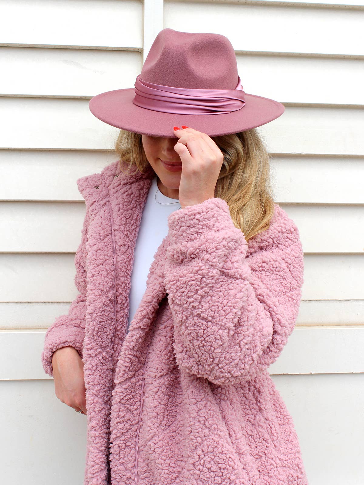 Tilly Fedora Hat – Satin Band Style | HAT2362