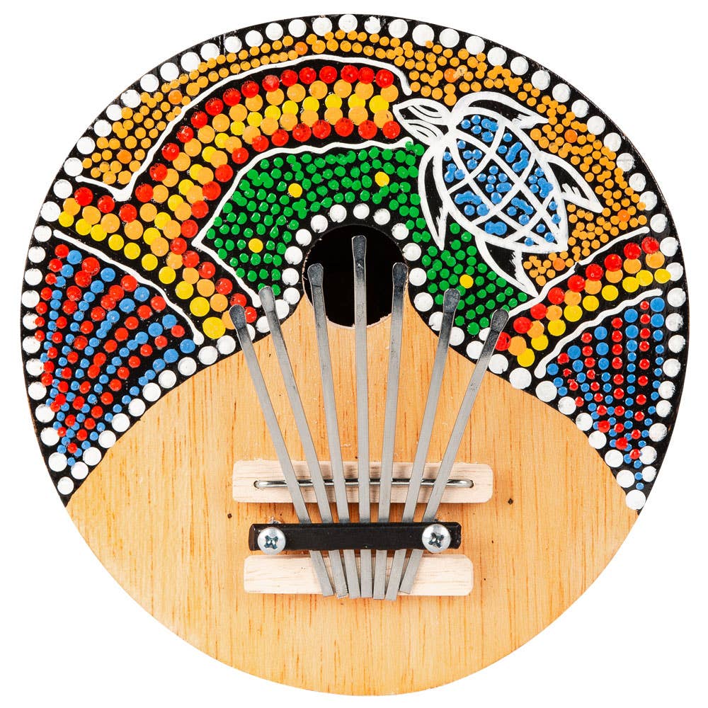 HAND PAINTED COCONUT PIANO