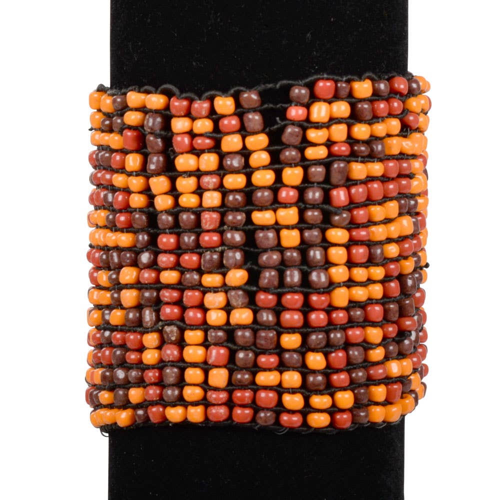 Assorted Beaded Stretch Bracelets - Exotic Locale Inspired