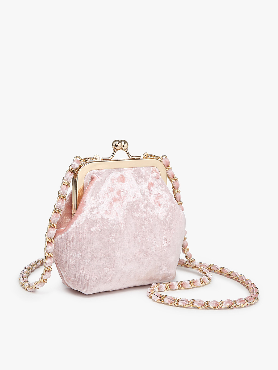 Cleo Velvet Coin Pouch Crossbody | CP2338V