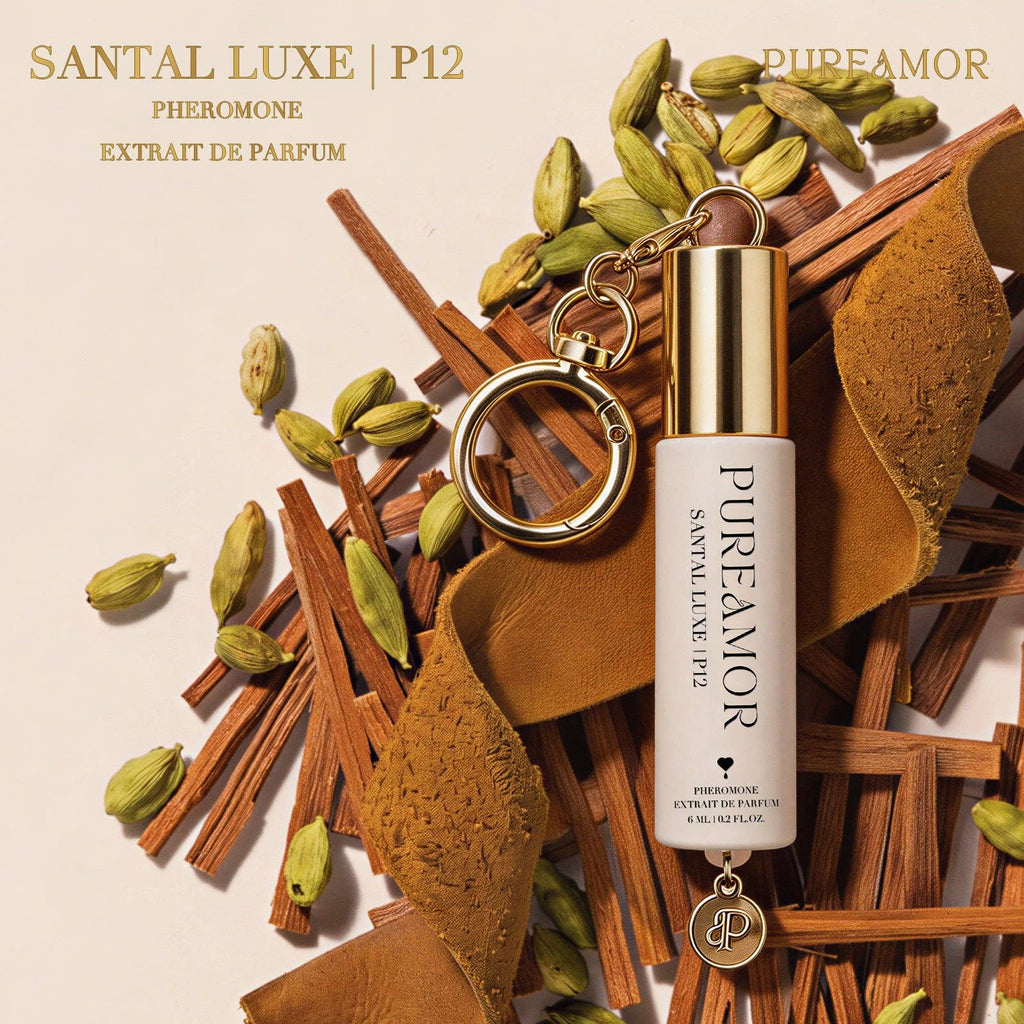Santal Luxe | Roll-on Pheromone Keychain Perfume Oil - 6ml