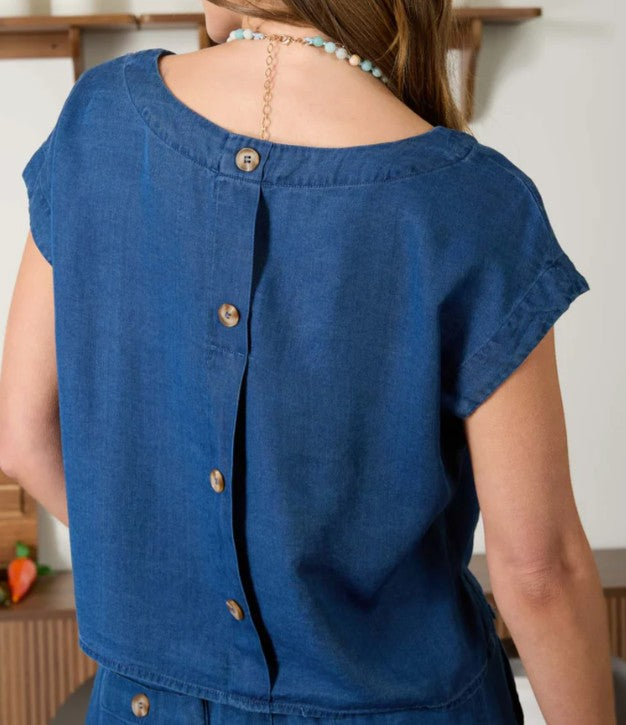 Chambray Top