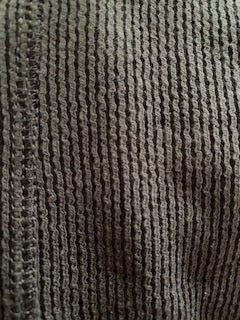 Long Sleeve Brown Crop