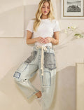 Denim Multi Stripe Pant
