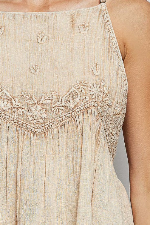 Halter Vintage print