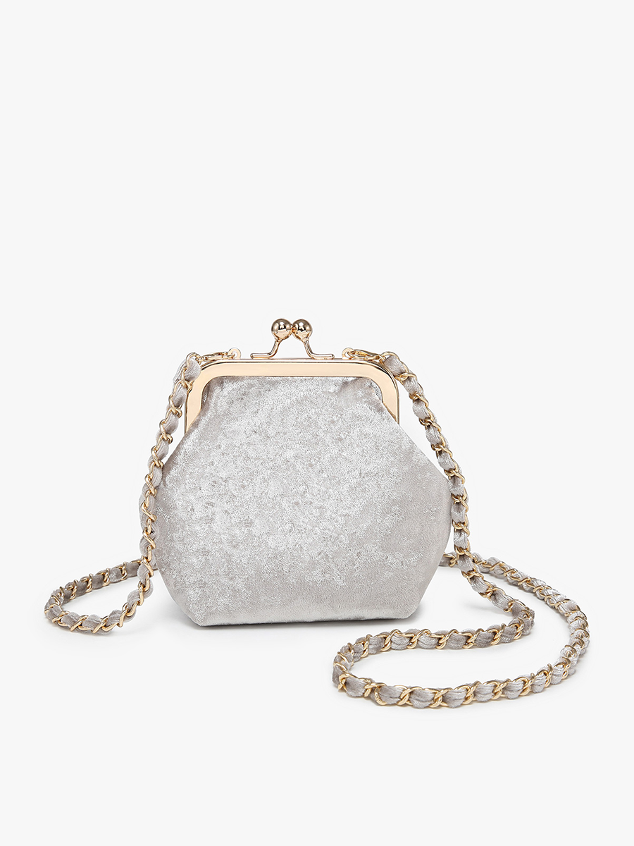Cleo Velvet Coin Pouch Crossbody | CP2338V