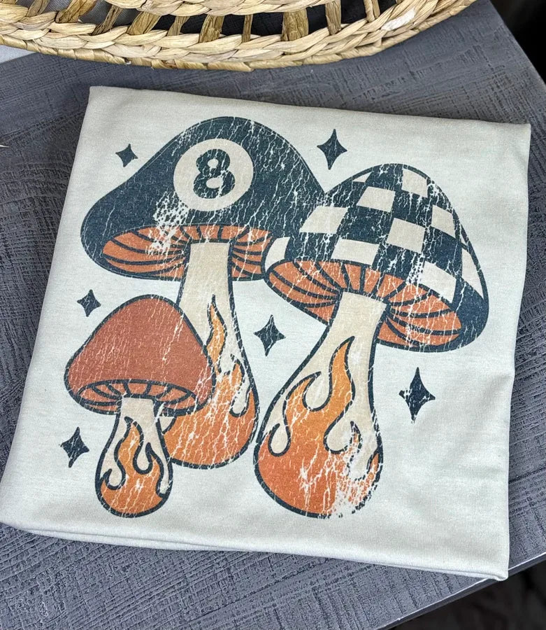 T-shirt Mushroom 8 ball