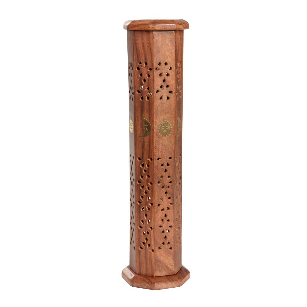 Sun And Moon Standing Incense Box