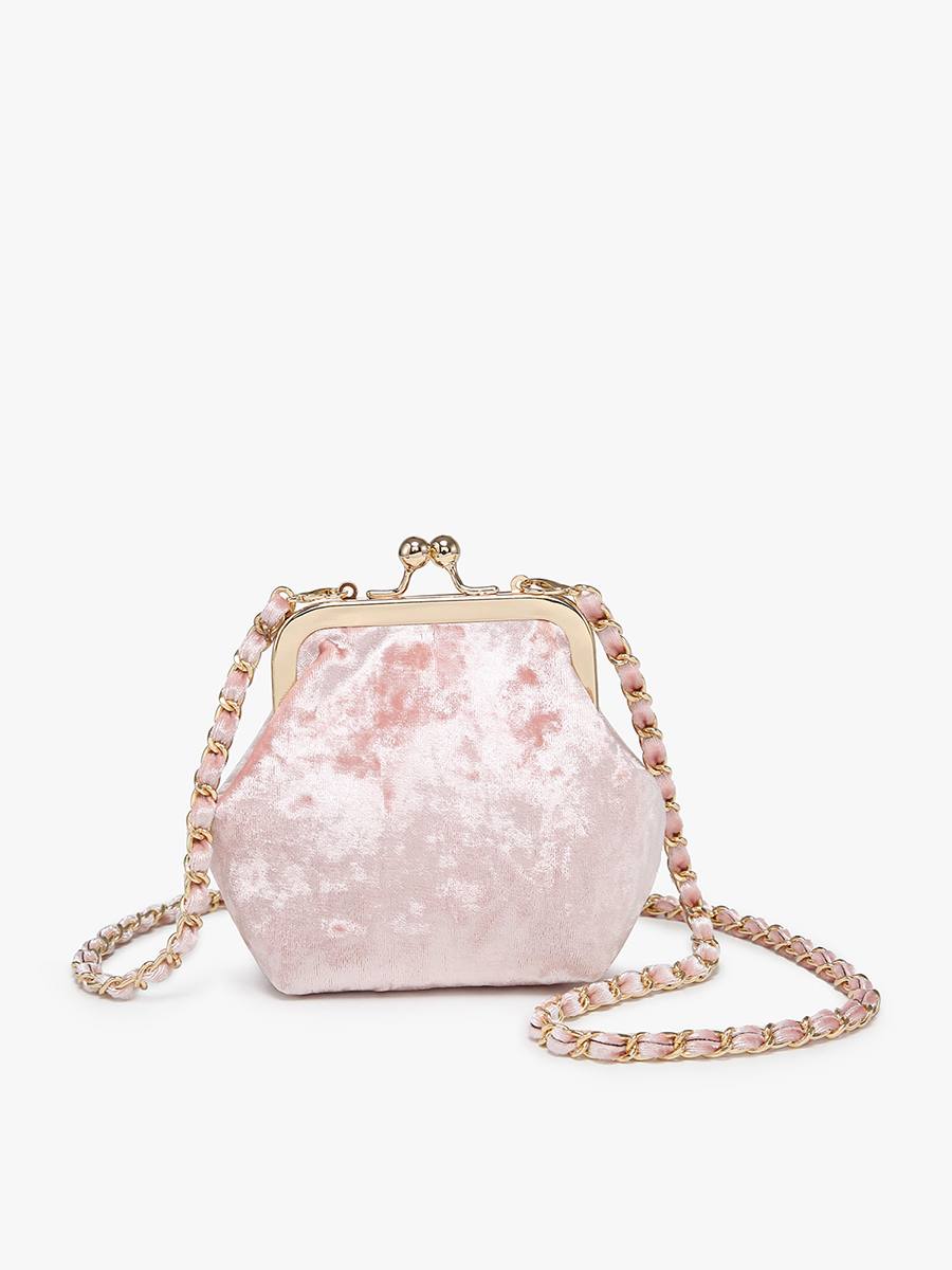 Cleo Velvet Coin Pouch Crossbody | CP2338V
