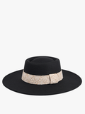 Stevie Wide Brim Fedora – Boho Trim Hat | HAT2189