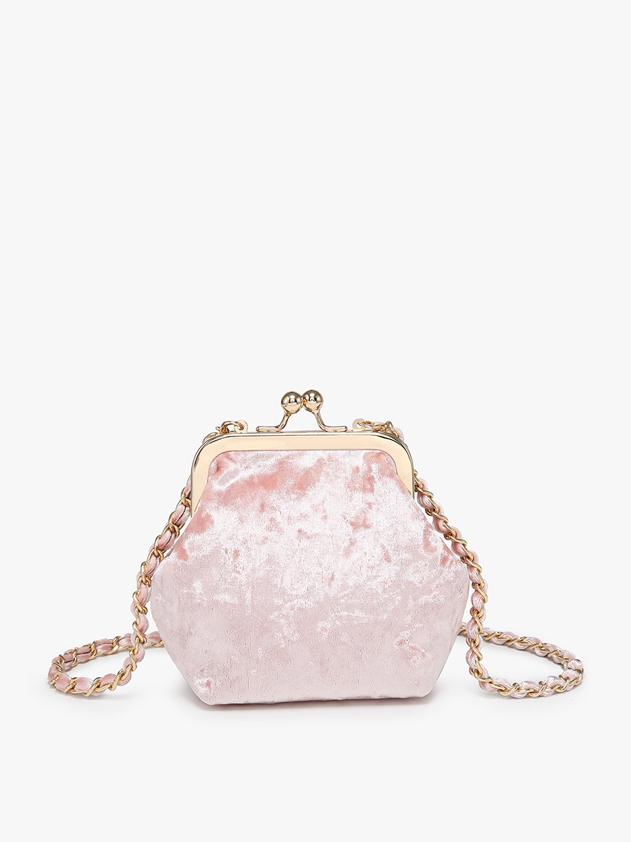 Cleo Velvet Coin Pouch Crossbody | CP2338V